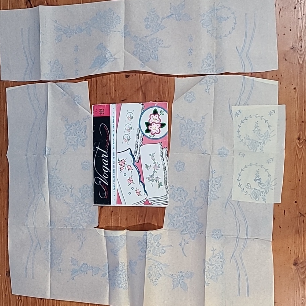 Set of 5 Original Vogart Transfer Patterns - Picture 7 of 12